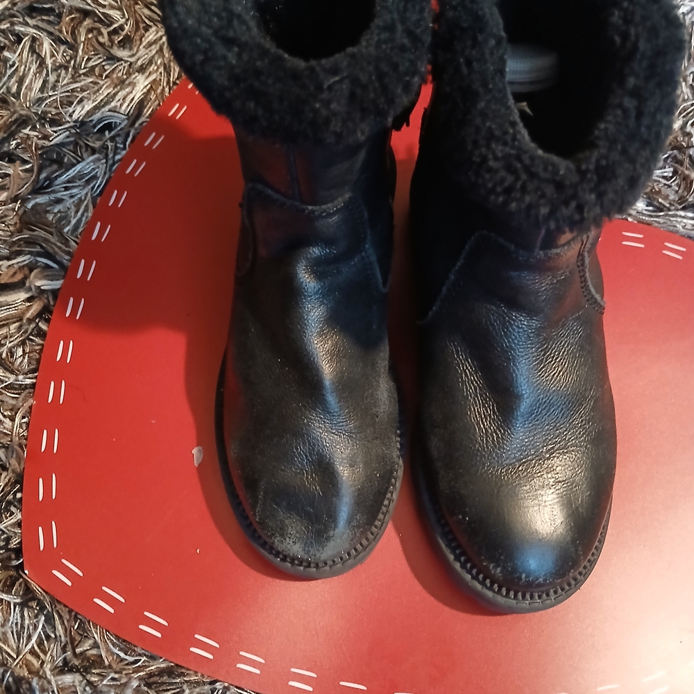 Zara Black Kids Boots